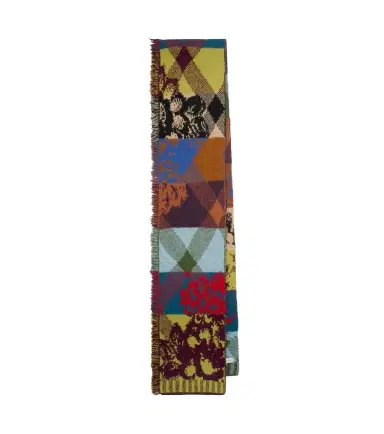 Dries Van Noten Jacquard wool-blend scarf | Thumbnail 1 Dries Van Noten Jacquard wool-blend scarf | Thumbnail 1