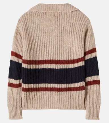 Cozmo Striped polo sweater | Thumbnail 2 Cozmo Striped polo sweater | Thumbnail 2