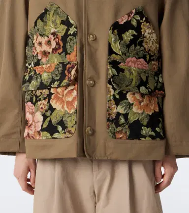 Simone Rocha Floral patchwork cotton jacket | Thumbnail 7 Simone Rocha Floral patchwork cotton jacket | Thumbnail 7