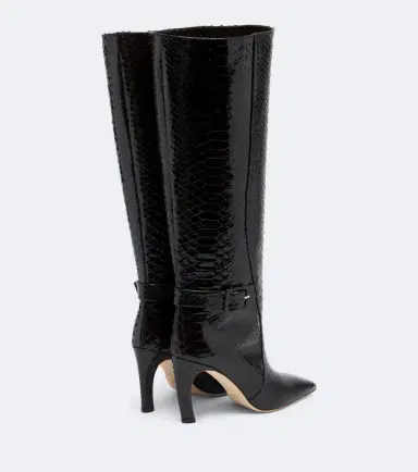 Malone Souliers Raven croc-effect leather knee-high boots | Thumbnail 4 Malone Souliers Raven croc-effect leather knee-high boots | Thumbnail 4
