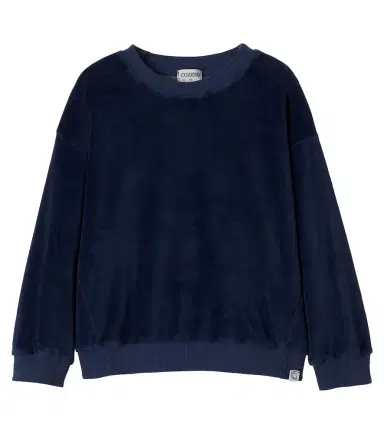 Cozmo Rai cotton-blend velvet sweatshirt | Thumbnail 1 Cozmo Rai cotton-blend velvet sweatshirt | Thumbnail 1