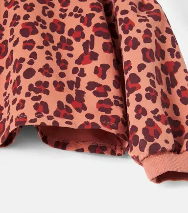 Cozmo Elia leopard-print cotton-blend sweatshirt | Thumbnail 3 Cozmo Elia leopard-print cotton-blend sweatshirt | Thumbnail 3
