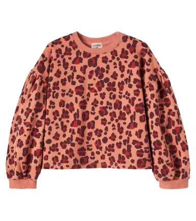 Cozmo Elia leopard-print cotton-blend sweatshirt | Thumbnail 1 Cozmo Elia leopard-print cotton-blend sweatshirt | Thumbnail 1