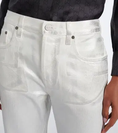 Gucci Low-rise wide-leg jeans | Thumbnail 6 Gucci Low-rise wide-leg jeans | Thumbnail 6