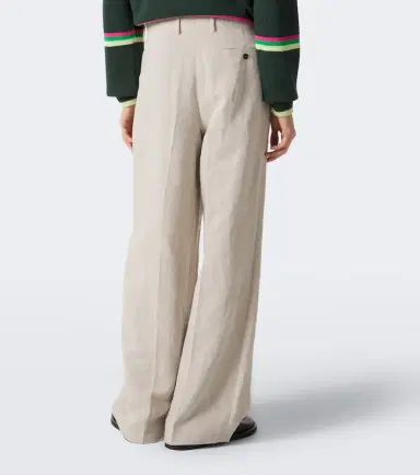 JW Anderson Linen-blend wide-leg pants | Thumbnail 2 JW Anderson Linen-blend wide-leg pants | Thumbnail 2