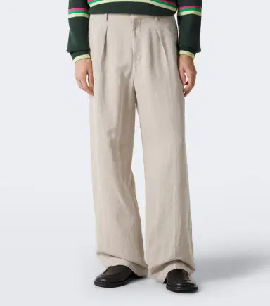 JW Anderson Linen-blend wide-leg pants | Thumbnail 5 JW Anderson Linen-blend wide-leg pants | Thumbnail 5