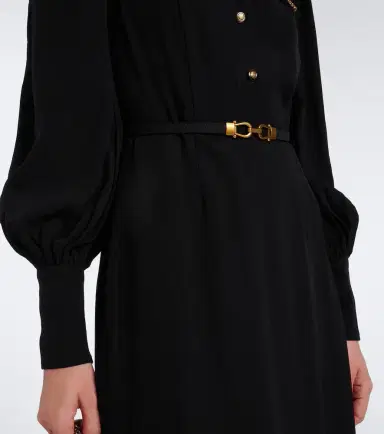 Zimmermann Utility belted midi dress | Thumbnail 4 Zimmermann Utility belted midi dress | Thumbnail 4