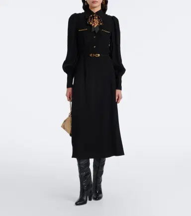 Zimmermann Utility belted midi dress | Thumbnail 5 Zimmermann Utility belted midi dress | Thumbnail 5