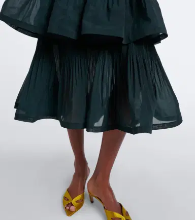 Zimmermann Pleated tiered bustier dress | Thumbnail 5 Zimmermann Pleated tiered bustier dress | Thumbnail 5