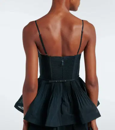 Zimmermann Pleated tiered bustier dress | Thumbnail 6 Zimmermann Pleated tiered bustier dress | Thumbnail 6