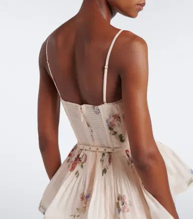Zimmermann Pleated tiered floral midi dress | Thumbnail 5 Zimmermann Pleated tiered floral midi dress | Thumbnail 5