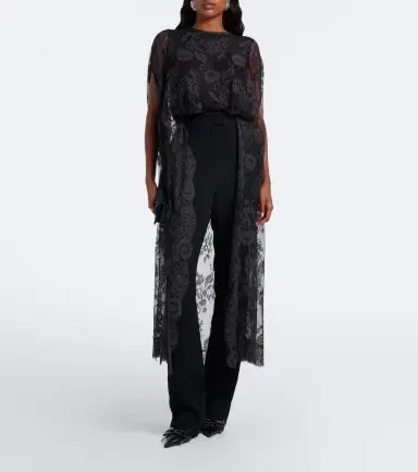 Zimmermann Valiant caped lace top | Thumbnail 2 Zimmermann Valiant caped lace top | Thumbnail 2