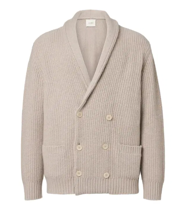 Lyle double-breasted cashmere cardigan Lyle double-breasted cashmere cardigan