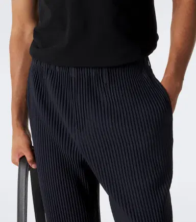 Homme Plissé Issey Miyake Homme Plissé Issey Miyake Basics pleated straight pants | Thumbnail 2 Homme Plissé Issey Miyake Homme Plissé Issey Miyake Basics pleated straight pants | Thumbnail 2
