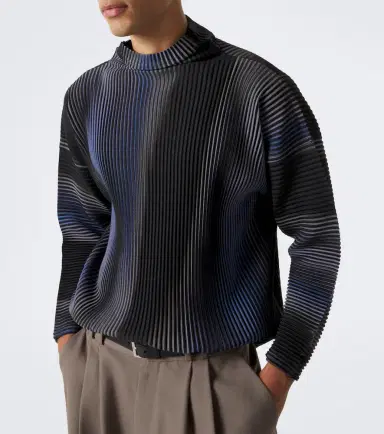 Homme Plissé Issey Miyake Homme Plissé Issey Miyake Blend of Lights pleated printed top | Thumbnail 4 Homme Plissé Issey Miyake Homme Plissé Issey Miyake Blend of Lights pleated printed top | Thumbnail 4