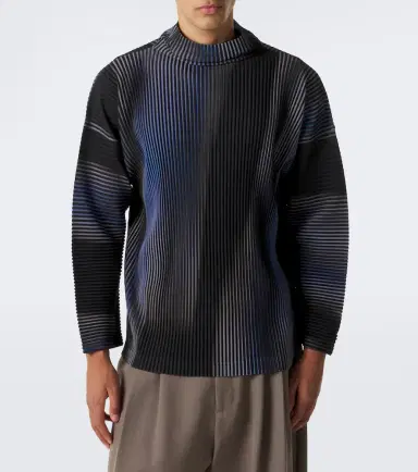 Homme Plissé Issey Miyake Homme Plissé Issey Miyake Blend of Lights pleated printed top | Thumbnail 6 Homme Plissé Issey Miyake Homme Plissé Issey Miyake Blend of Lights pleated printed top | Thumbnail 6