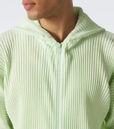 Homme Plissé Issey Miyake Homme Plissé Issey iyake onthly Colors: July zip-up hoodie | Thumbnail 5 Homme Plissé Issey Miyake Homme Plissé Issey iyake onthly Colors: July zip-up hoodie | Thumbnail 5