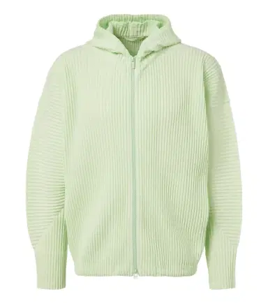 Homme Plissé Issey Miyake Homme Plissé Issey iyake onthly Colors: July zip-up hoodie | Thumbnail 1 Homme Plissé Issey Miyake Homme Plissé Issey iyake onthly Colors: July zip-up hoodie | Thumbnail 1