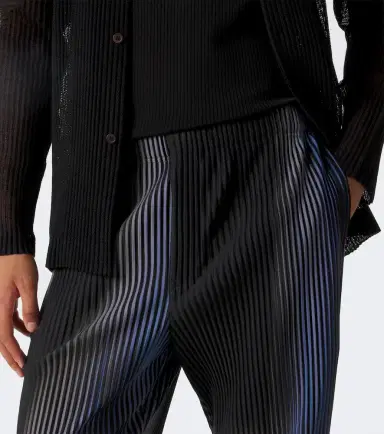 Homme Plissé Issey Miyake Homme Plissé Issey iyake Blend of Lights pleated straight pants | Thumbnail 2 Homme Plissé Issey Miyake Homme Plissé Issey iyake Blend of Lights pleated straight pants | Thumbnail 2
