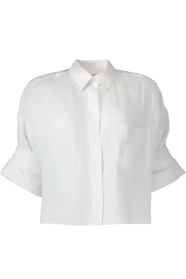 TWP Next Ex Buttoned Linen Shirt - White | Thumbnail 1 TWP Next Ex Buttoned Linen Shirt - White | Thumbnail 1