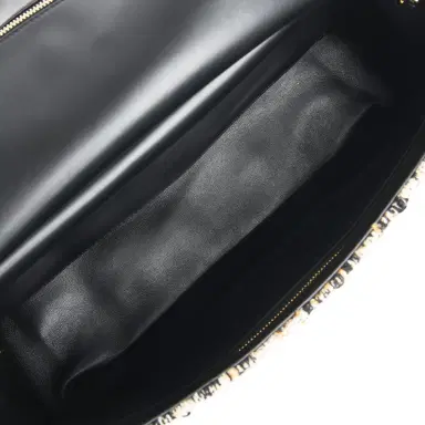 Chanel Chanel Maxi Leopard Print "Souplissimo" Small Flap Bag Brown, Black, White Tweed, Mixed Fibers Gold Hardware | Thumbnail 8 Chanel Chanel Maxi Leopard Print "Souplissimo" Small Flap Bag Brown, Black, White Tweed, Mixed Fibers Gold Hardware | Thumbnail 8