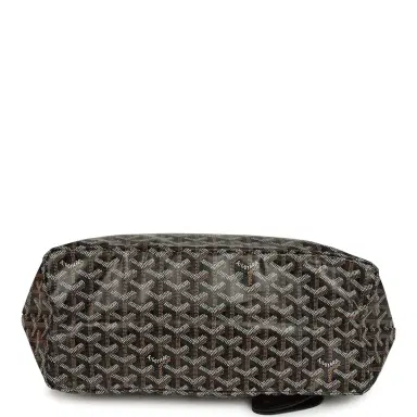 goyard Goyard Goyardine Black Saint Louis PM Tote Bag Palladium Hardware | Thumbnail 6 goyard Goyard Goyardine Black Saint Louis PM Tote Bag Palladium Hardware | Thumbnail 6