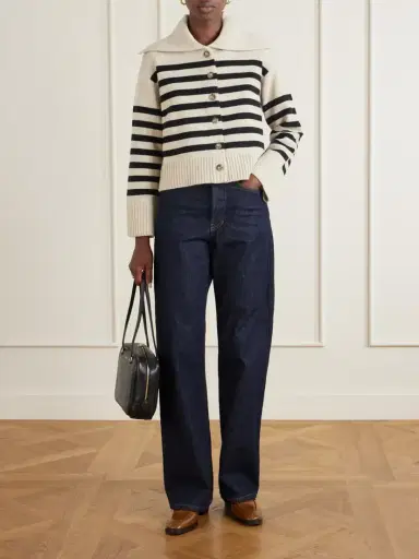 Altuzarra Rainger Striped Wool-blend Cardigan | Thumbnail 2 Altuzarra Rainger Striped Wool-blend Cardigan | Thumbnail 2