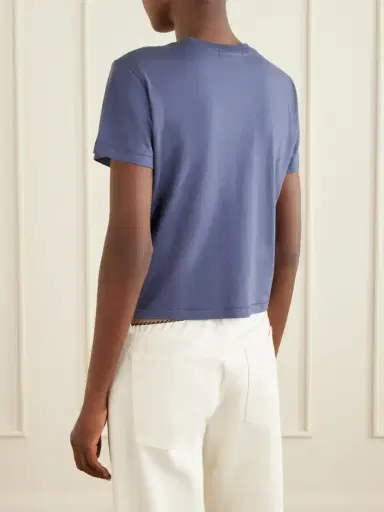 ÉTERNE Cotton And Modal-blend Jersey T-shirt | Thumbnail 4 ÉTERNE Cotton And Modal-blend Jersey T-shirt | Thumbnail 4