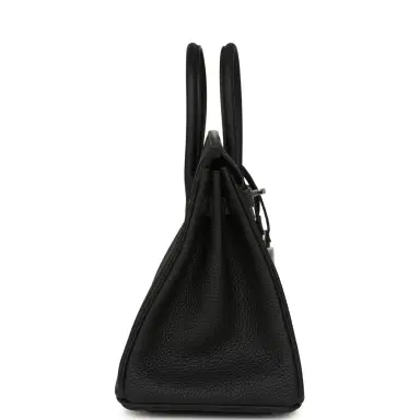 HERMÈS Hermes Birkin 25 Black Togo Palladium Hardware | Thumbnail 3 HERMÈS Hermes Birkin 25 Black Togo Palladium Hardware | Thumbnail 3