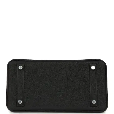HERMÈS Hermes Birkin 25 Black Togo Palladium Hardware | Thumbnail 6 HERMÈS Hermes Birkin 25 Black Togo Palladium Hardware | Thumbnail 6