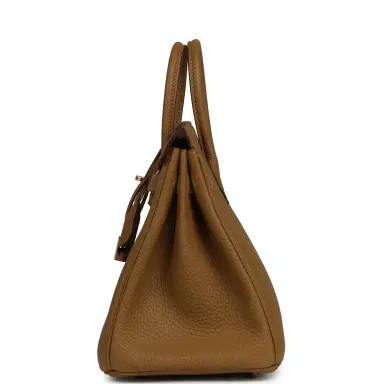 HERMÈS Hermes Birkin 25 Bronze D'ore Togo Gold Hardware | Thumbnail 3 HERMÈS Hermes Birkin 25 Bronze D'ore Togo Gold Hardware | Thumbnail 3