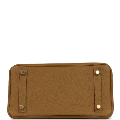 HERMÈS Hermes Birkin 25 Bronze D'ore Togo Gold Hardware | Thumbnail 6 HERMÈS Hermes Birkin 25 Bronze D'ore Togo Gold Hardware | Thumbnail 6