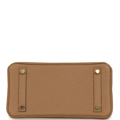 HERMÈS Hermes Birkin 25 Chai Togo Gold Hardware | Thumbnail 6 HERMÈS Hermes Birkin 25 Chai Togo Gold Hardware | Thumbnail 6