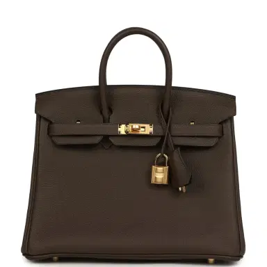 HERMÈS Hermes Birkin 25 Ecorce Togo Gold Hardware | Thumbnail 1 HERMÈS Hermes Birkin 25 Ecorce Togo Gold Hardware | Thumbnail 1