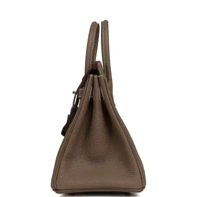 HERMÈS Hermes Birkin 25 Etoupe Togo Palladium Hardware | Thumbnail 3 HERMÈS Hermes Birkin 25 Etoupe Togo Palladium Hardware | Thumbnail 3