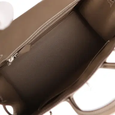 HERMÈS Hermes Birkin 25 Etoupe Togo Palladium Hardware | Thumbnail 9 HERMÈS Hermes Birkin 25 Etoupe Togo Palladium Hardware | Thumbnail 9