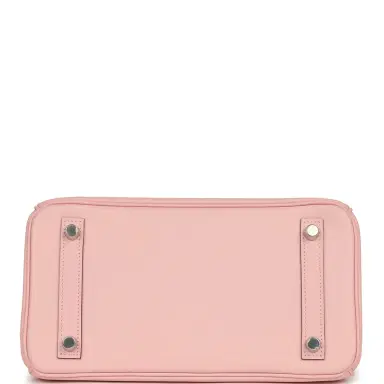 HERMÈS Hermes Birkin 25 Rose Sakura Swift Palladium Hardware | Thumbnail 6 HERMÈS Hermes Birkin 25 Rose Sakura Swift Palladium Hardware | Thumbnail 6