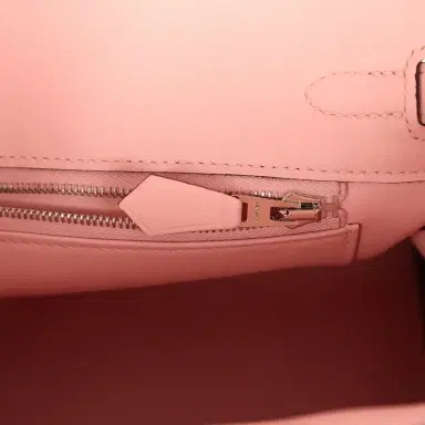 HERMÈS Hermes Birkin 25 Rose Sakura Swift Palladium Hardware | Thumbnail 9 HERMÈS Hermes Birkin 25 Rose Sakura Swift Palladium Hardware | Thumbnail 9