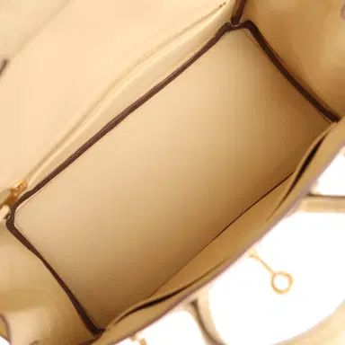 HERMÈS Hermes Birkin 25 Vanille Matte Alligator Gold Hardware | Thumbnail 9 HERMÈS Hermes Birkin 25 Vanille Matte Alligator Gold Hardware | Thumbnail 9