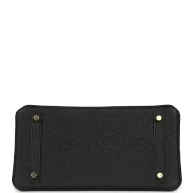 HERMÈS Hermes Birkin 30 Black Togo Gold Hardware | Thumbnail 6 HERMÈS Hermes Birkin 30 Black Togo Gold Hardware | Thumbnail 6
