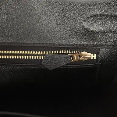HERMÈS Hermes Birkin 30 Black Togo Gold Hardware | Thumbnail 9 HERMÈS Hermes Birkin 30 Black Togo Gold Hardware | Thumbnail 9
