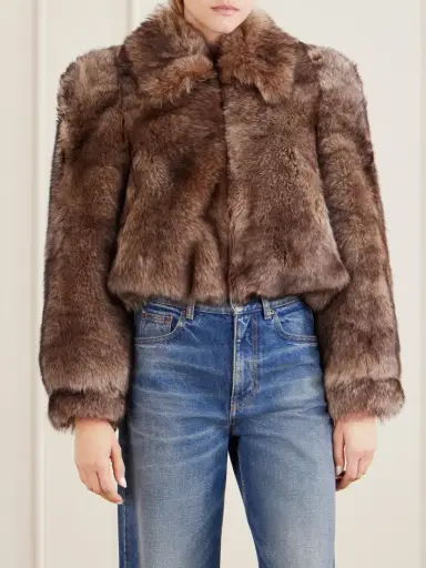 Chloé Cropped Shearling Jacket | Thumbnail 3 Chloé Cropped Shearling Jacket | Thumbnail 3