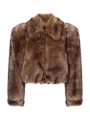 Chloé Cropped Shearling Jacket | Thumbnail 1 Chloé Cropped Shearling Jacket | Thumbnail 1