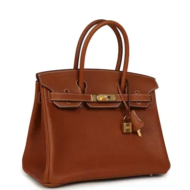 HERMÈS Hermes Birkin 30 Fauve Barenia Faubourg Gold Hardware | Thumbnail 2 HERMÈS Hermes Birkin 30 Fauve Barenia Faubourg Gold Hardware | Thumbnail 2