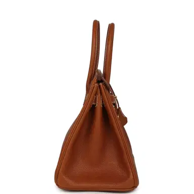 HERMÈS Hermes Birkin 30 Fauve Barenia Faubourg Gold Hardware | Thumbnail 3 HERMÈS Hermes Birkin 30 Fauve Barenia Faubourg Gold Hardware | Thumbnail 3