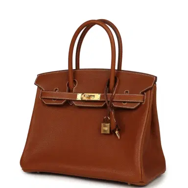 HERMÈS Hermes Birkin 30 Fauve Barenia Faubourg Gold Hardware | Thumbnail 5 HERMÈS Hermes Birkin 30 Fauve Barenia Faubourg Gold Hardware | Thumbnail 5