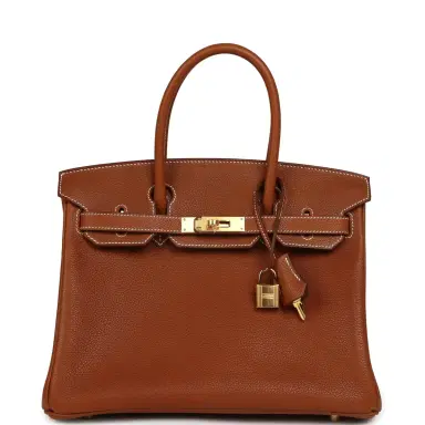 HERMÈS Hermes Birkin 30 Fauve Barenia Faubourg Gold Hardware | Thumbnail 1 HERMÈS Hermes Birkin 30 Fauve Barenia Faubourg Gold Hardware | Thumbnail 1