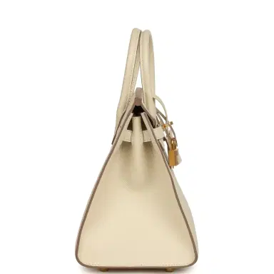 HERMÈS Hermes Birkin Sellier 25 Craie Epsom Gold Hardware | Thumbnail 3 HERMÈS Hermes Birkin Sellier 25 Craie Epsom Gold Hardware | Thumbnail 3