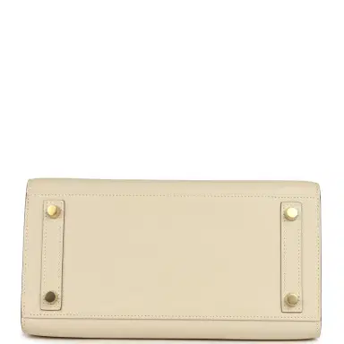 HERMÈS Hermes Birkin Sellier 25 Craie Epsom Gold Hardware | Thumbnail 6 HERMÈS Hermes Birkin Sellier 25 Craie Epsom Gold Hardware | Thumbnail 6