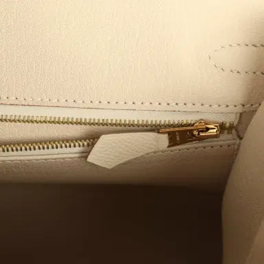 HERMÈS Hermes Birkin Sellier 25 Craie Epsom Gold Hardware | Thumbnail 9 HERMÈS Hermes Birkin Sellier 25 Craie Epsom Gold Hardware | Thumbnail 9